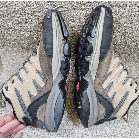 Vasque Shoes Mens 11 M Stealth Trail Hiking Sneakers Multicolor Leather Lace Up - Picture 9 of 13